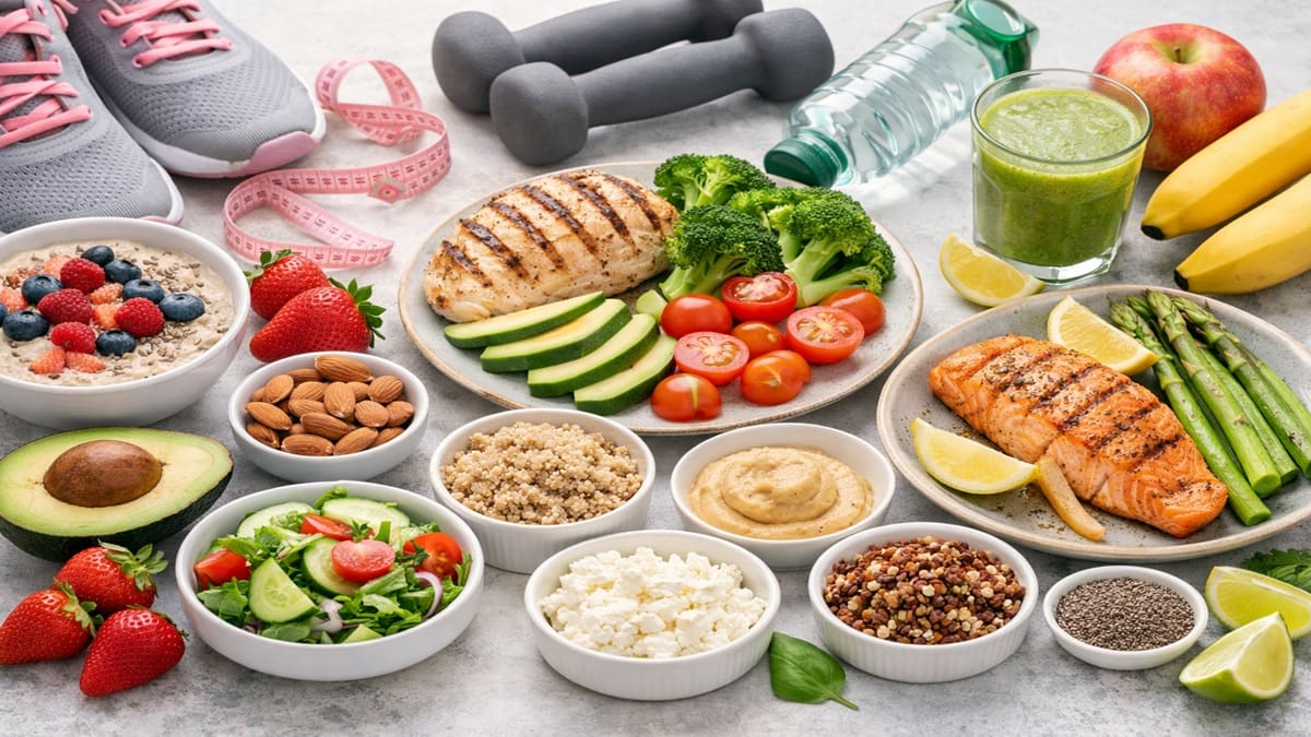 Weight Loss Diet Chart for Female: Simple Daily Plan to Lose Fat Fast